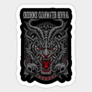 CREEDENCE CLEARWATER REVIVAL BAND MERCHANDISE Sticker